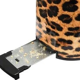 Panther Wasserkocher - 1.7L und Toaster - Panther Druck - Leopard - Retro - 10