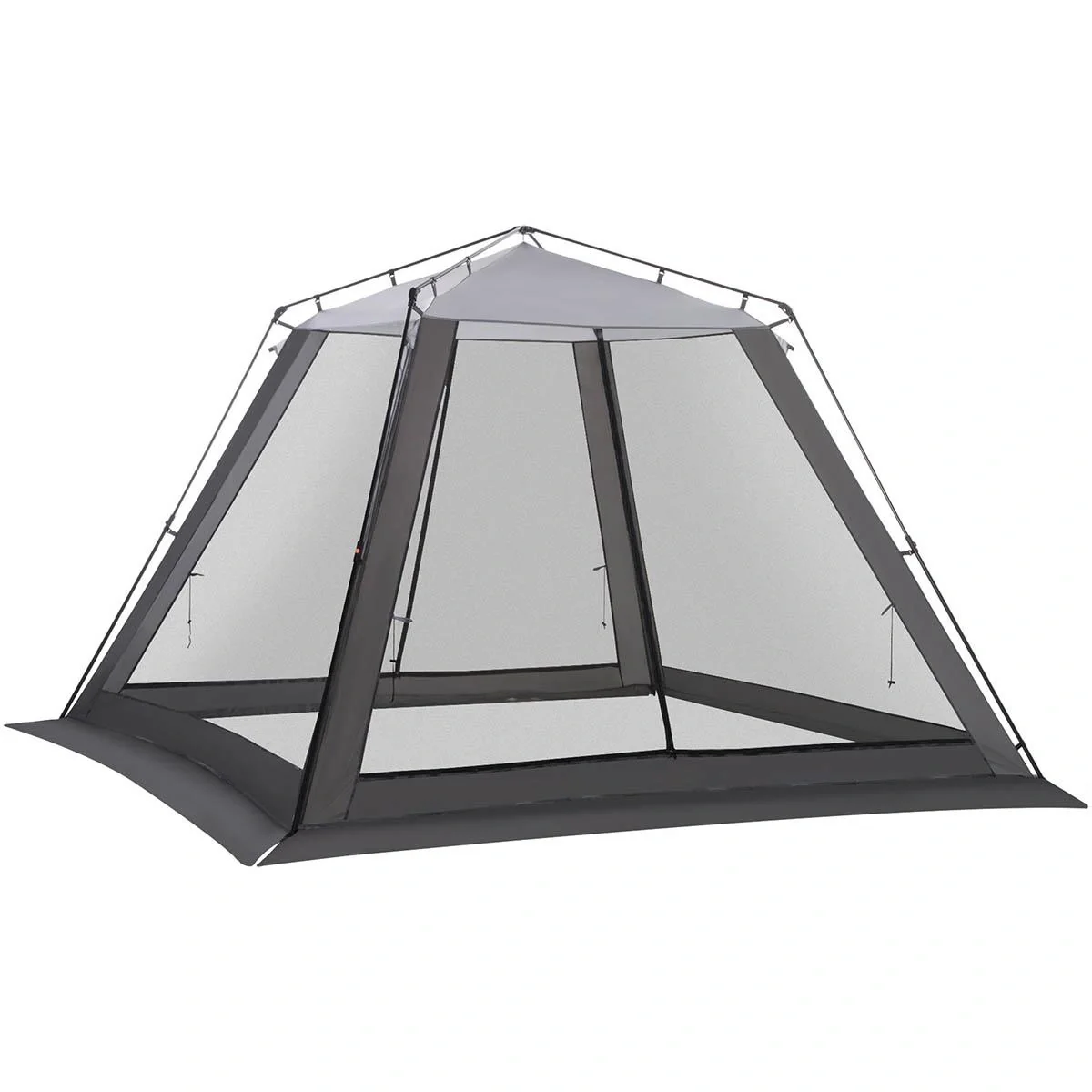 Gazebo für 6-8 Personen, Grau+Schwarz, 3 x 3 x 2 m - 6