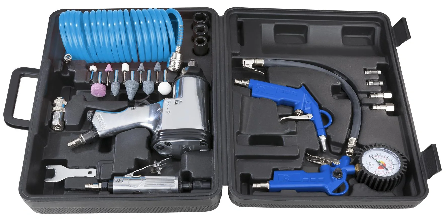 Druckluft-Werkzeug Kombi Set - 27teilig - 5