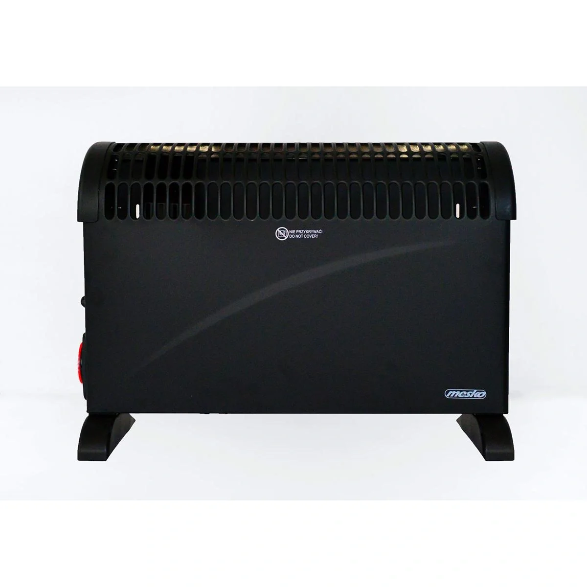 Mesko Elektrokonvektor - 3 Heizstufen - 2000W - bis zu 20m² - Schwarz - einstellbarer Thermostat - 7