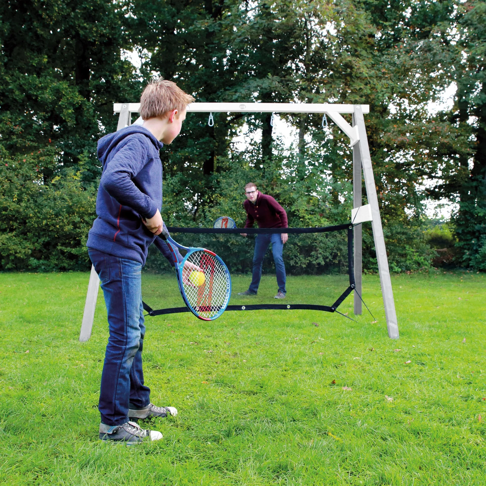 4-in-1 SportsFun Grau/weiß - 13