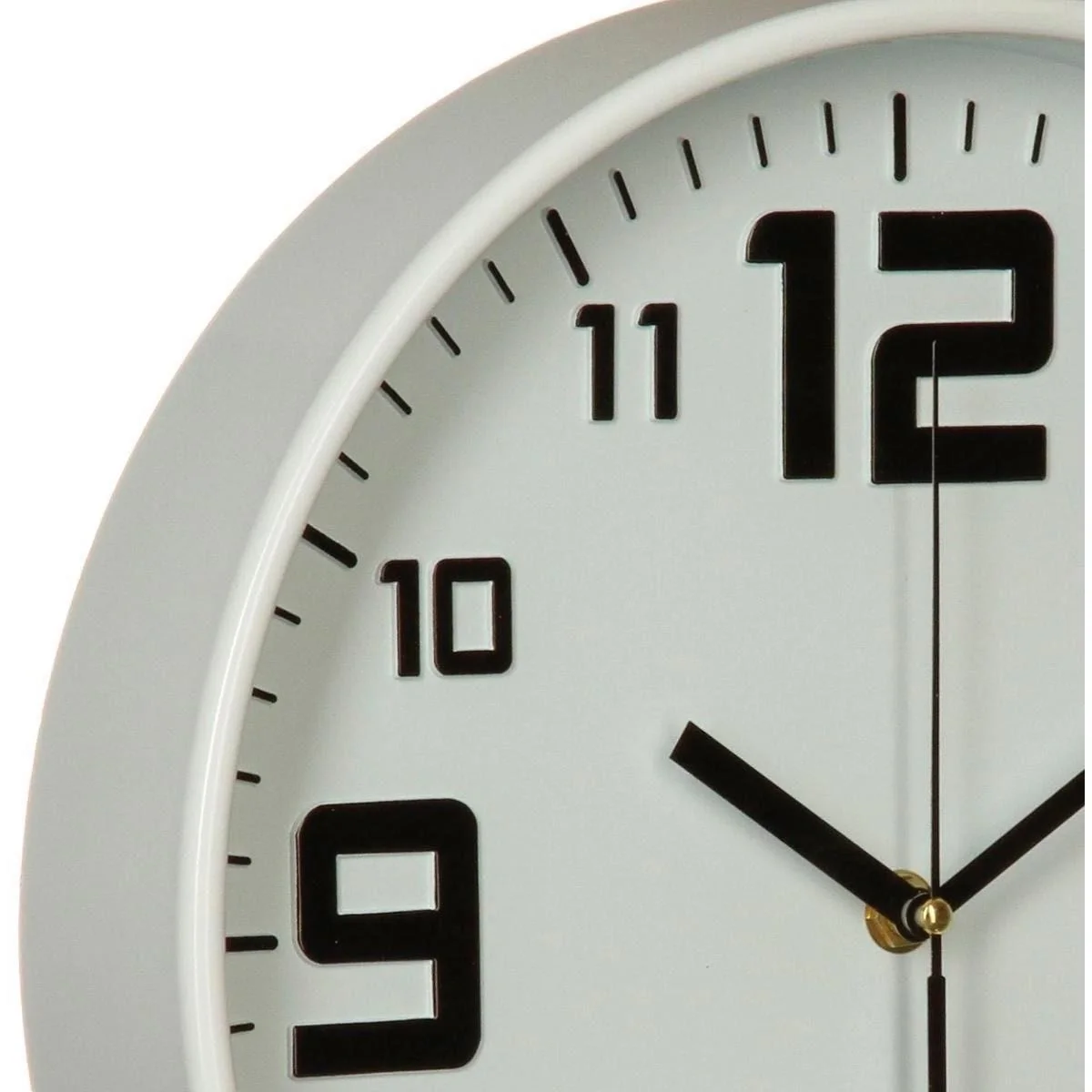 NL Wanduhr - 30 cm - Weiß - 2