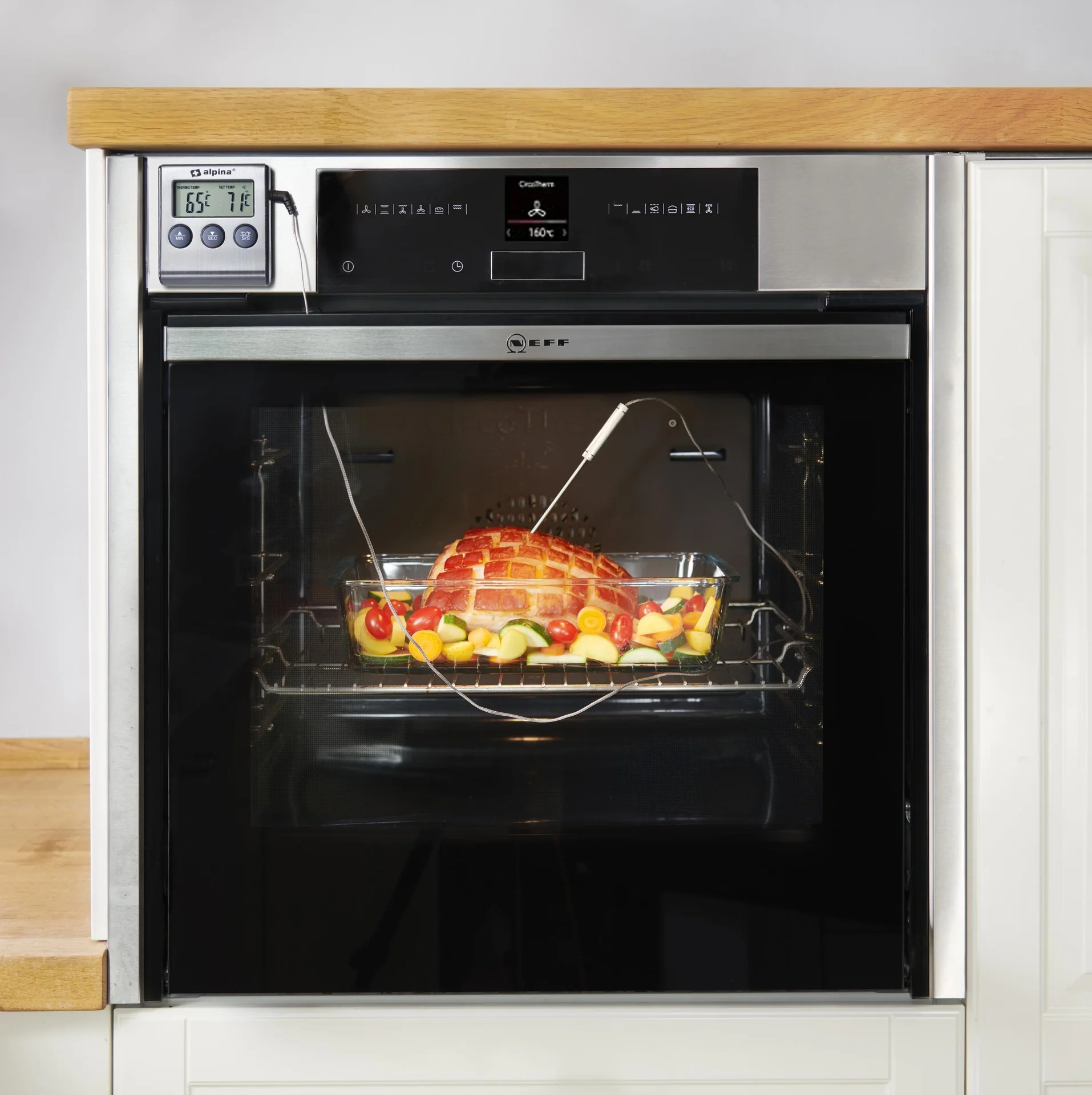 Digital Grill/Bratenthermometer Edelstahl - 3