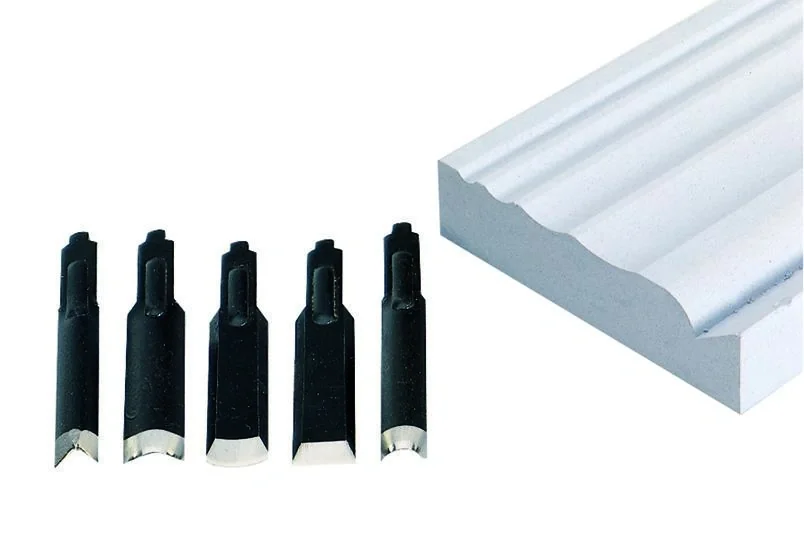 Schnitzmessersatz für MSG, 5 verschiedene Formen - 1