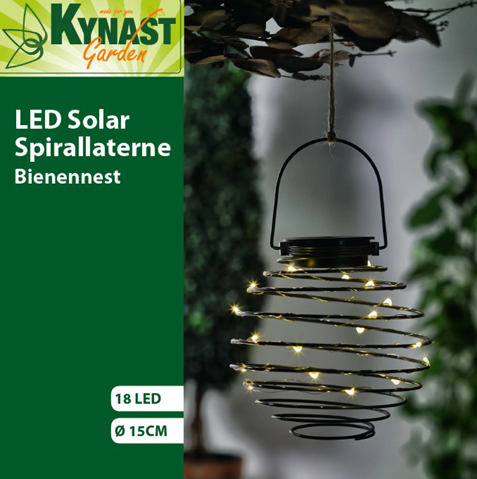 Solarleuchte Bienennest 18 LED - 1