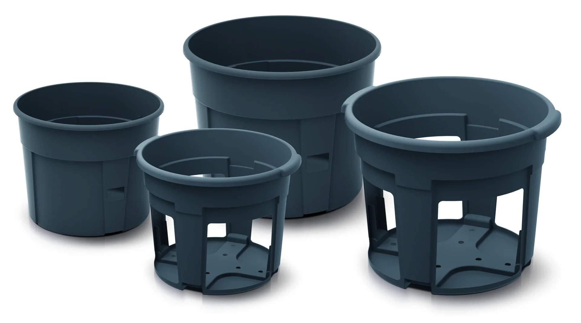 Anzuchttopf für Kartoffeln, Durchmesser 295 mm - anthrazit - 4