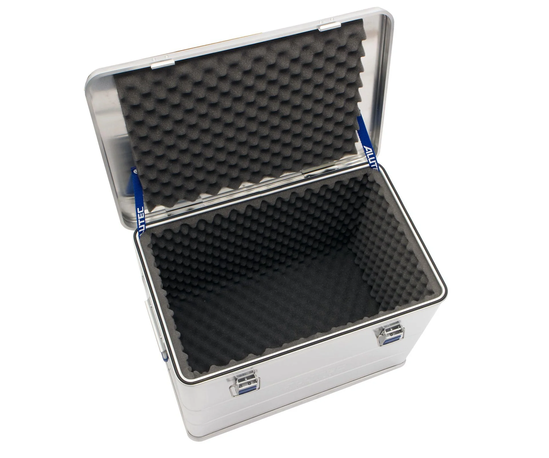 Aluminium Box COMFORT 73 Transportkiste, 580 x 385 x 398 mm mit Schaumstoffauskleidung - 2