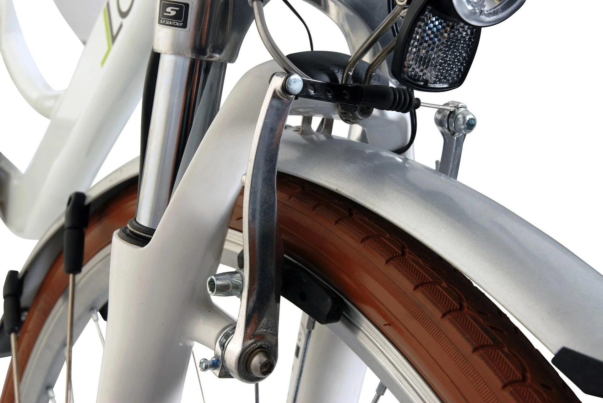 Damen E-Bike, 28 Zoll, Rahmenhöhe 50 cm, 3-Gang Nabenschaltung, weiß, City Bike "ComfortLine" - 12