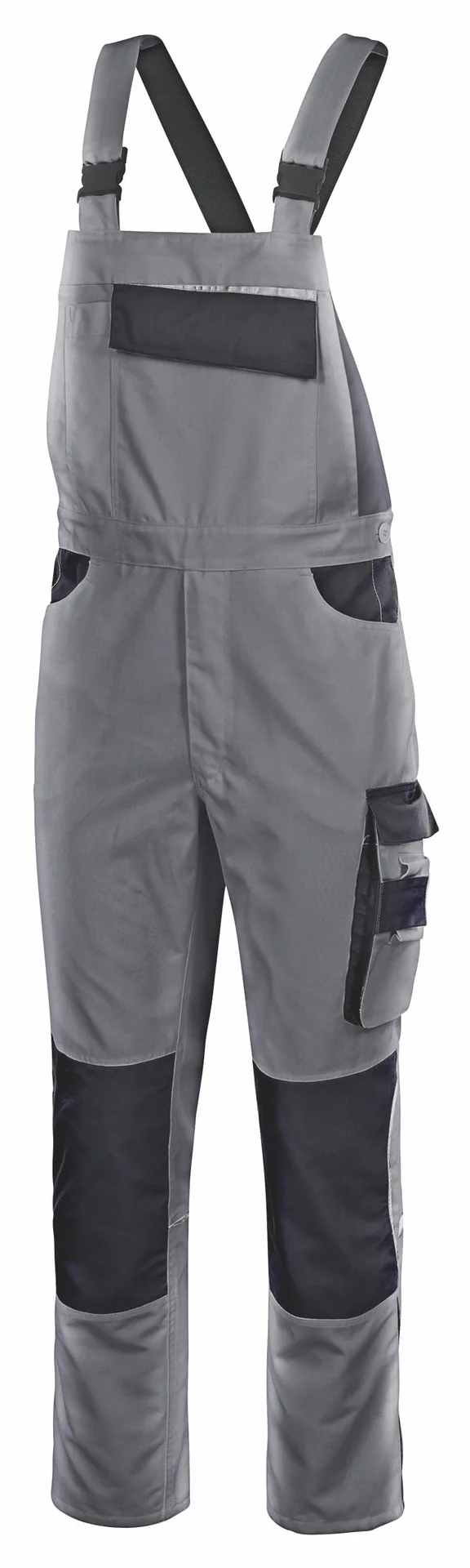 Latzhose EXTREME, grau-schwarz, Gr. XXL - 1