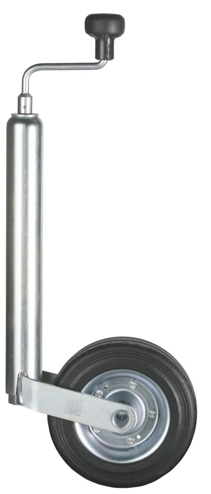 Stützrad für Pkw- u. Viehanhänger mit Stahlfelge und Klemmhalterung - 3