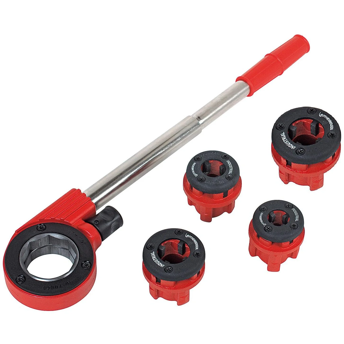 Manueller Gewindeschneider, 4 Schneidköpfe - 1