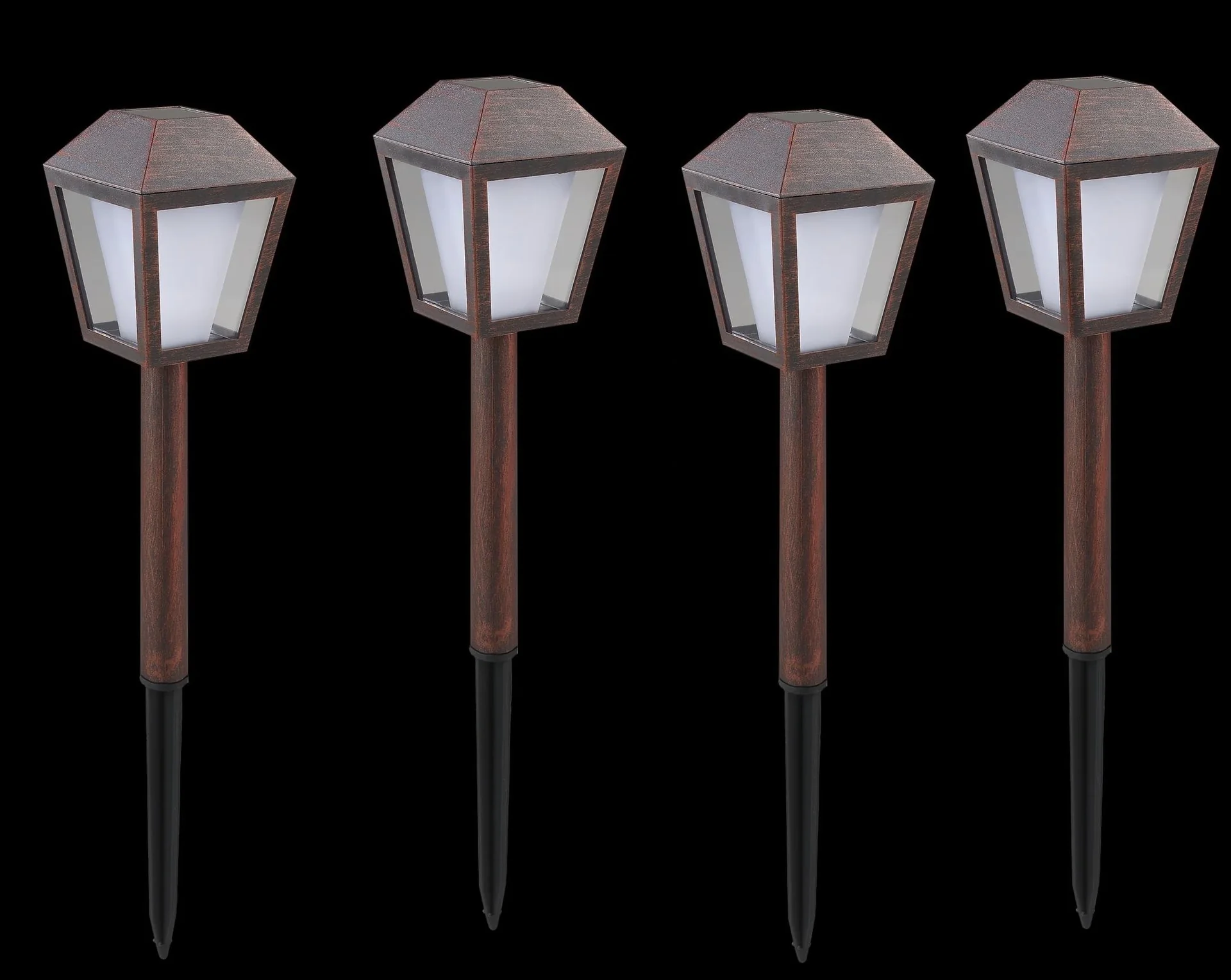 Solar Laterne "Antik" - 4 Stück - 5