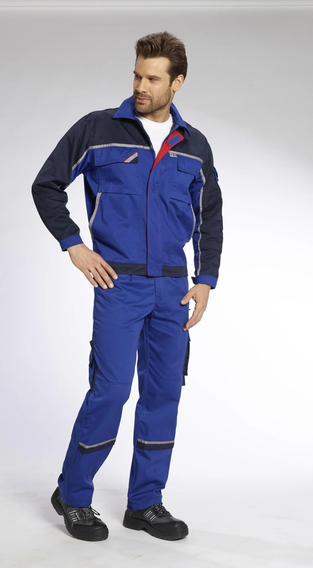 Blousonjacke, blau, Gr.50 - 3