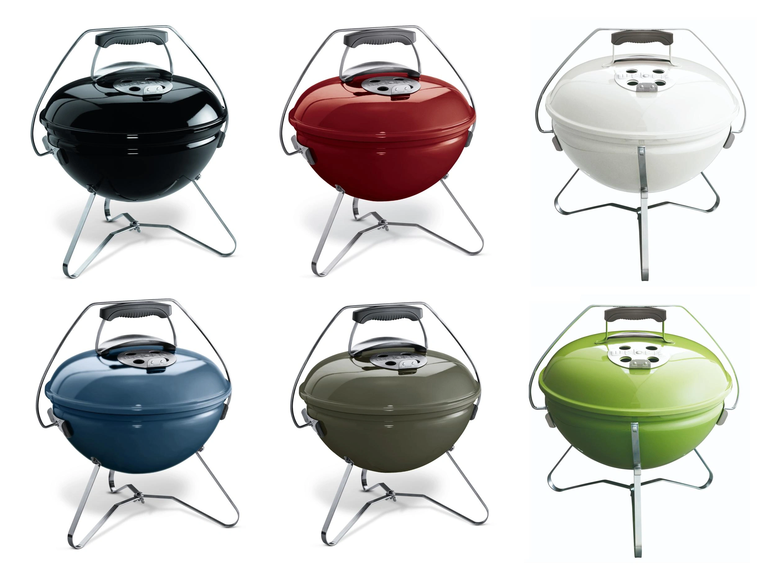 Holzkohlegrill Smokey Joe Premium, 37 cm, Slate Blue - 2