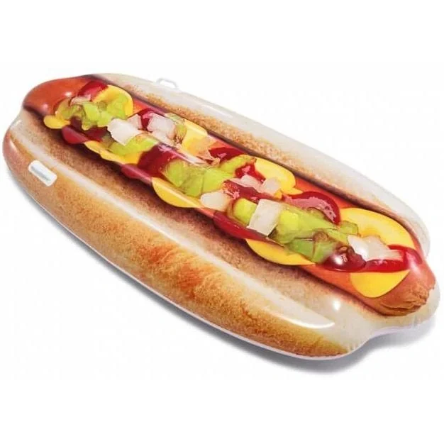 Hotdog Luftmatratze 180 x 89 cm - 1