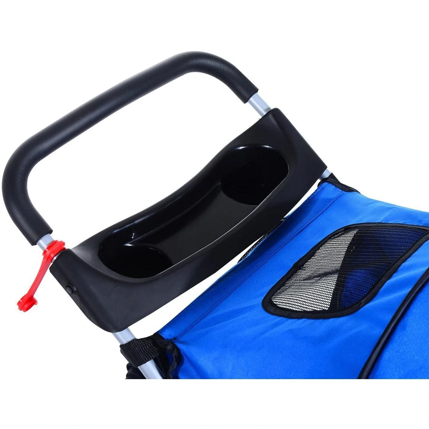 Hundewagen Hundebuggy Blau - 8