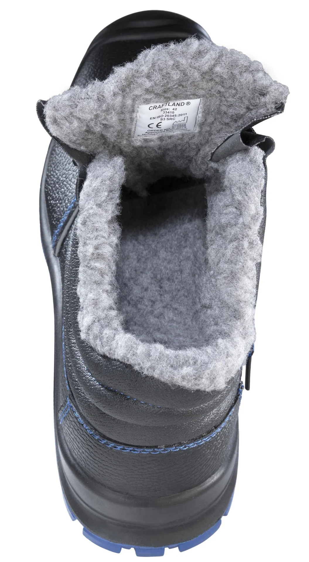 S3 Sicherheits Stiefel gefüttert, Farbe schwarz, Gr.41 - 3