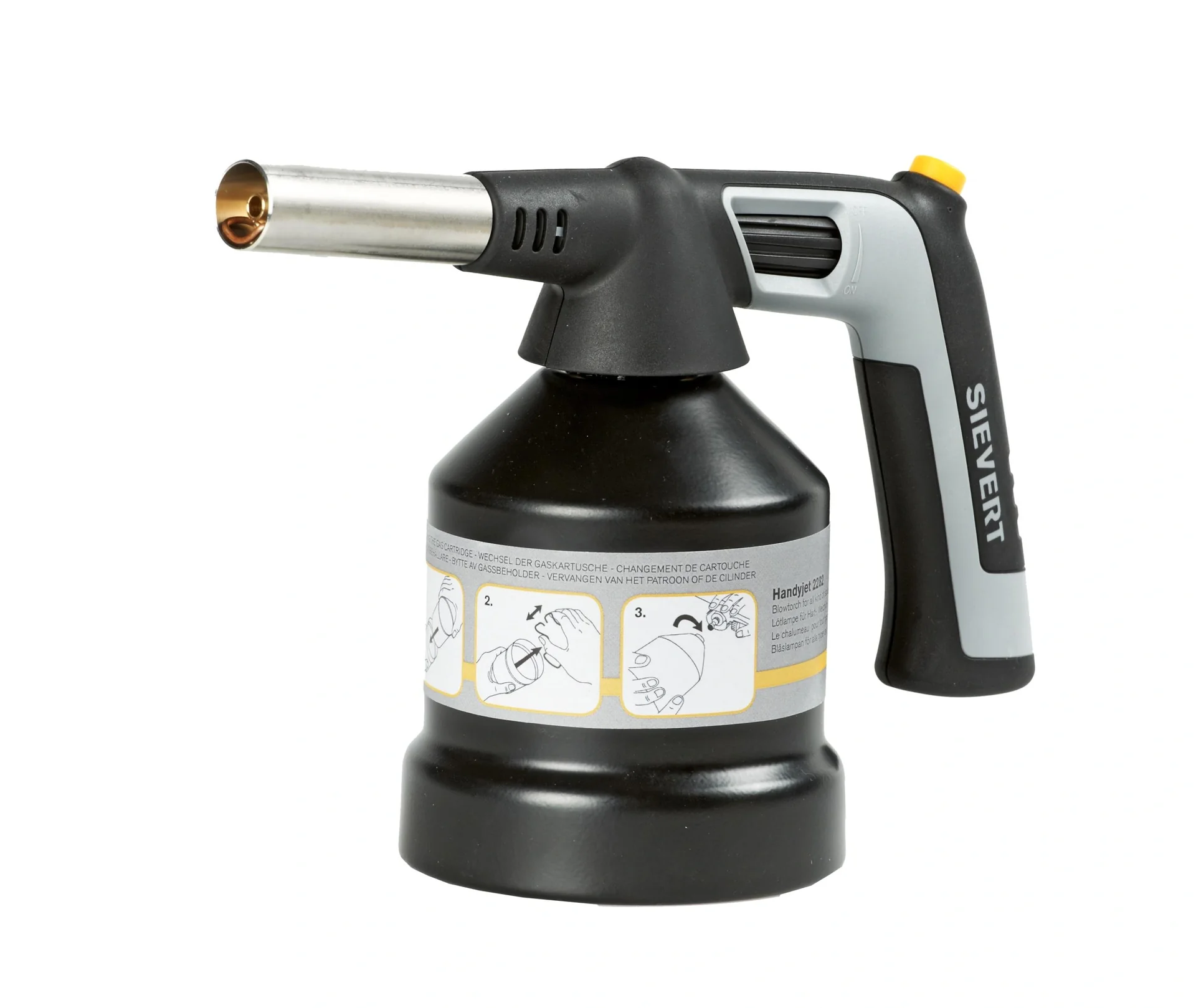 Lötlampe HandyJet 2283 mit Piezozündung - 1