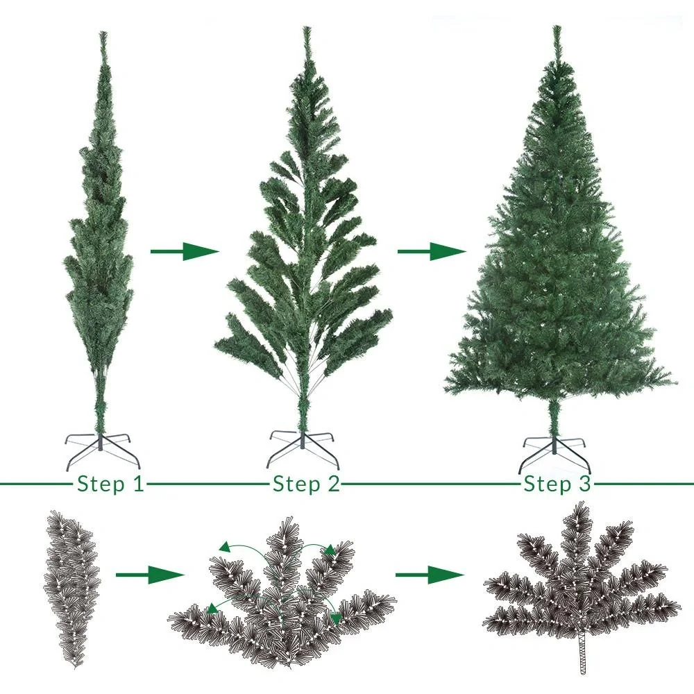 Künstlicher Weihnachtsbaum 150cm inklusive Ständer - 9