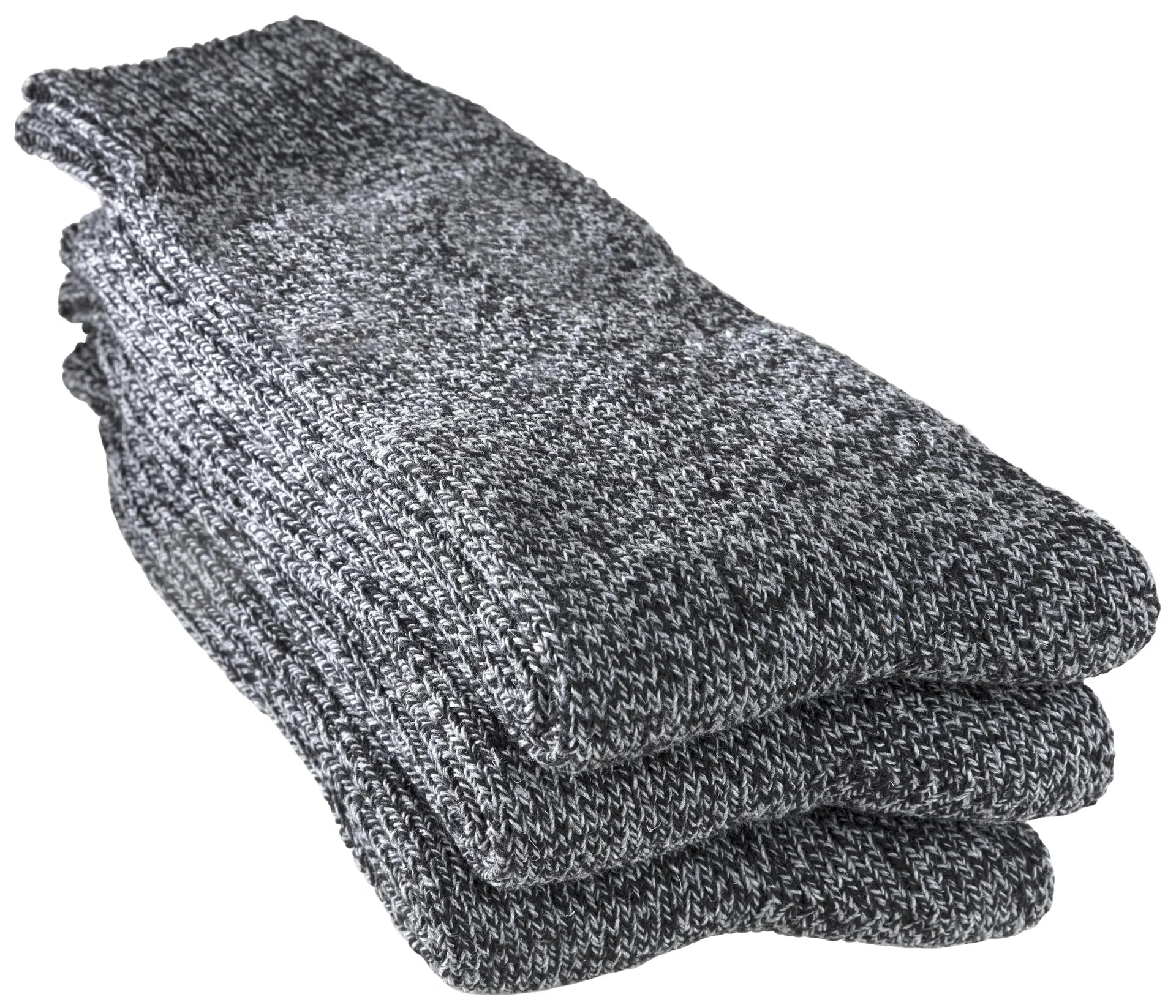 Socken im 3er Pack, Farbe schwarz/dunkelbraun, Gr.43/46 - 1