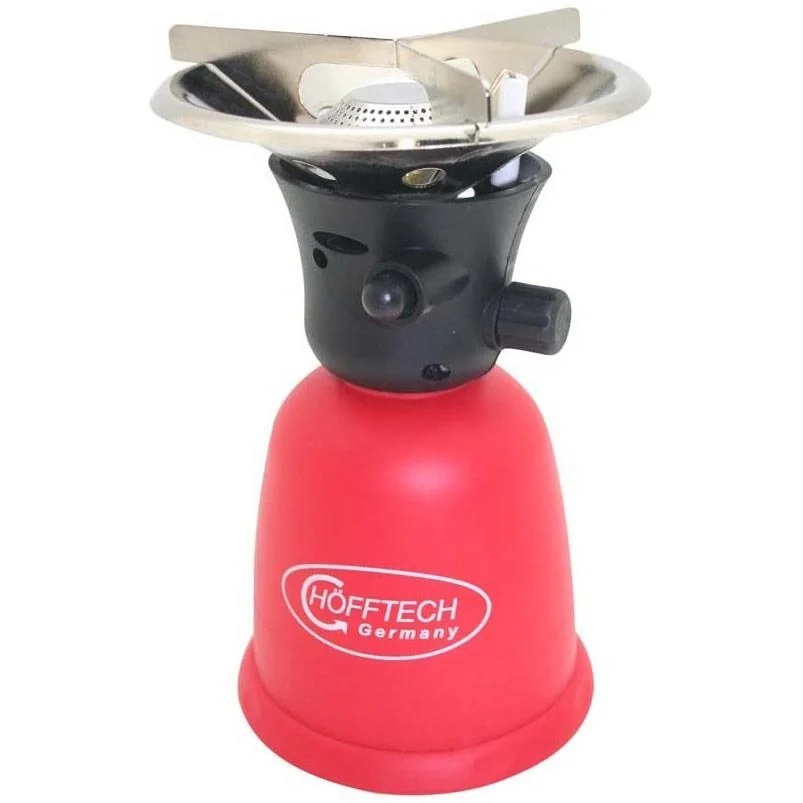 Campingkocher mit Piezo-Zündung - 1 Flamme - 1000W - Brenndauer 3 bis 4,5 Stunden - 2