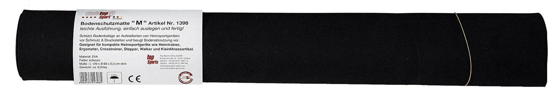 Bodenschutzmatte M, L 120 cm x B 60 cm x H 0,3 cm - 4