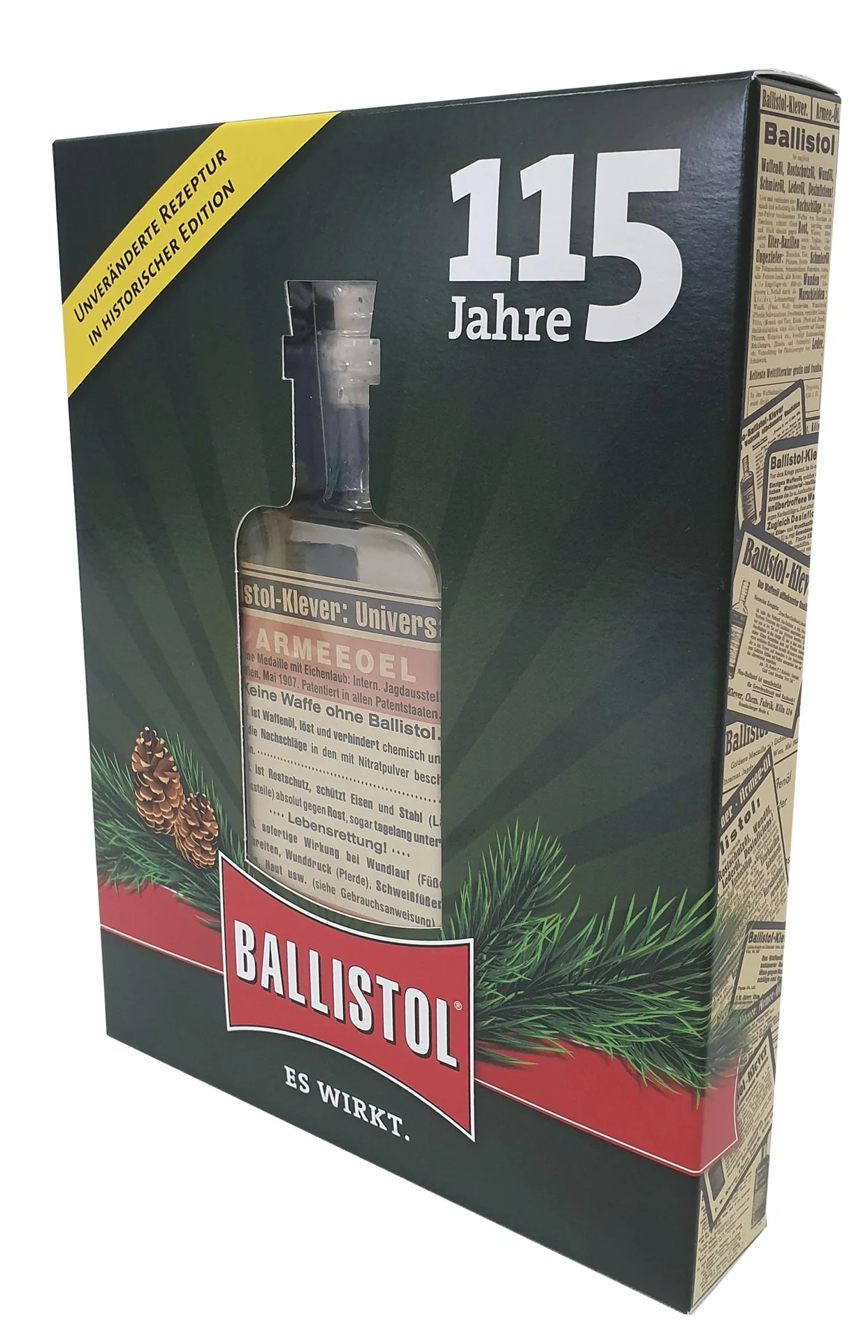 Universalöl - Nostalgie Glasflasche - 2