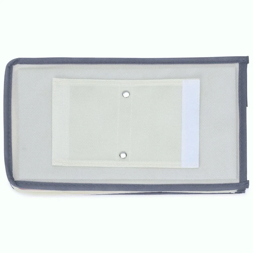 2x Garderobenbügel mit 6 Fächern in beige/anthrazit - 4