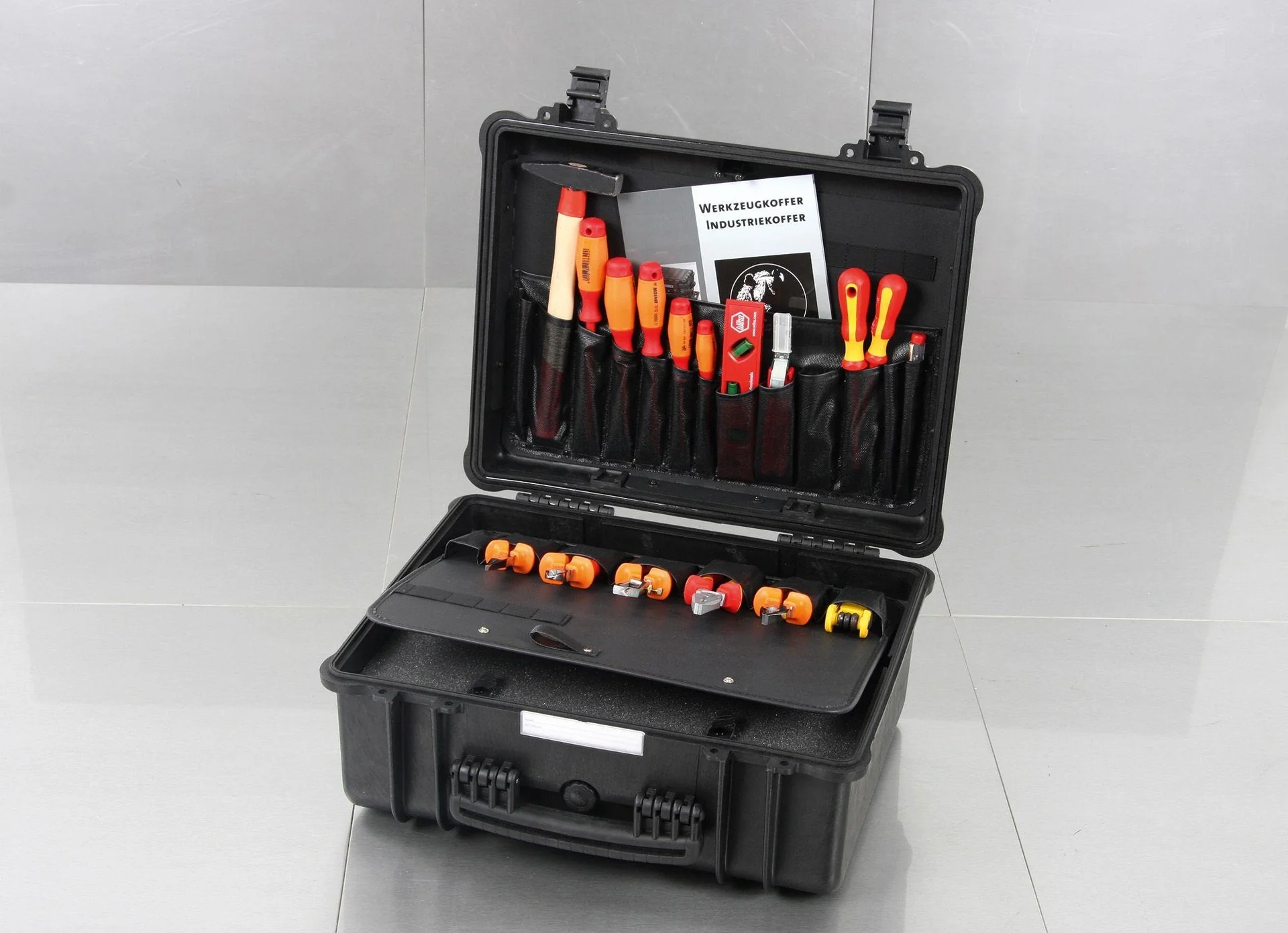 Werkzeugkoffer "Solid", wasserdicht, Außenmaße: 474 x 415 x 149 mm - 2