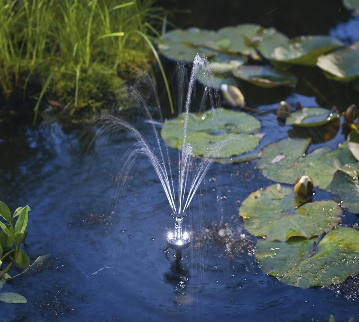 Solar Pumpensystem "Palermo" mit LED Beleuchtung - 3