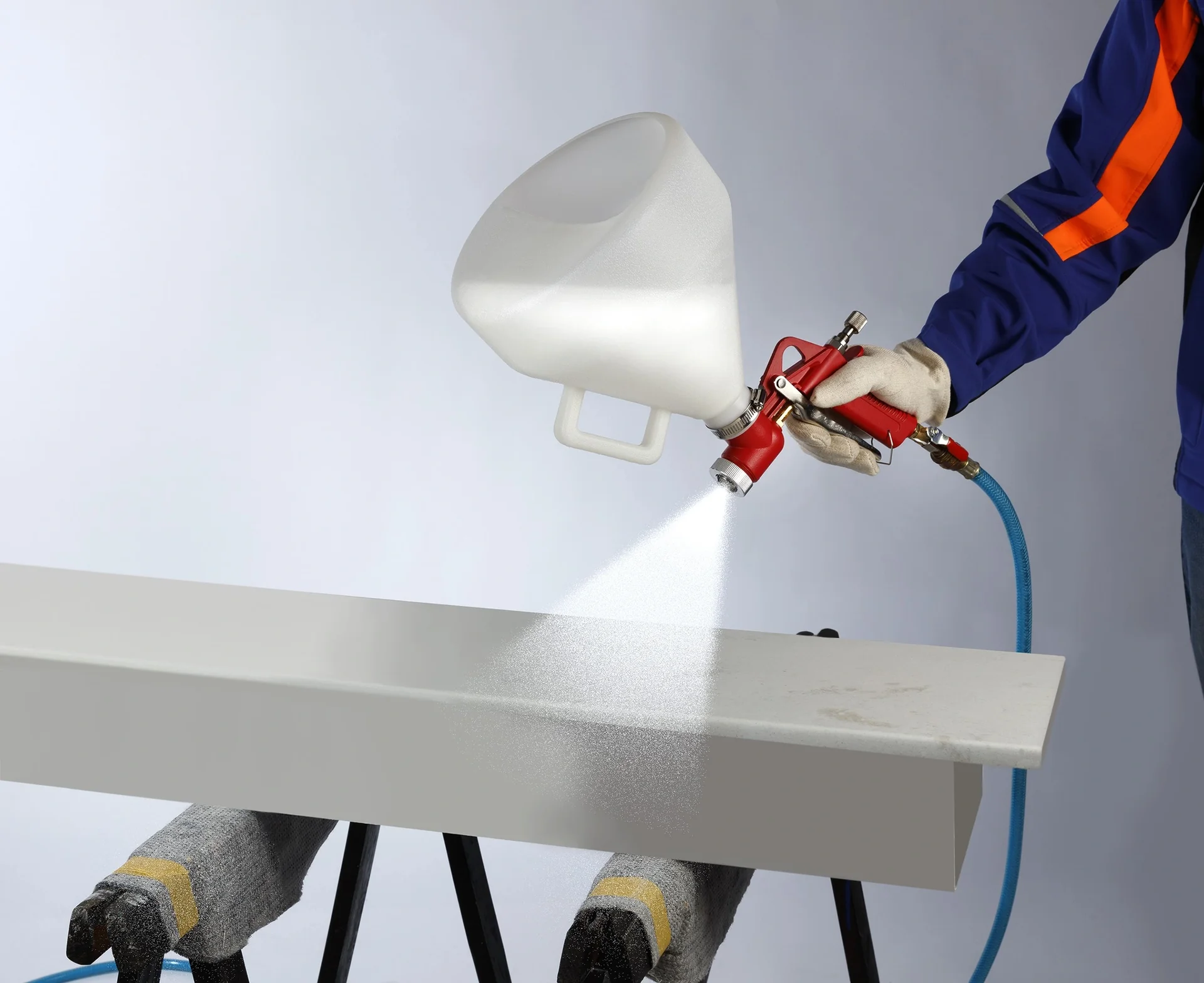 Druckluft Trichter Spritzpistole - 2