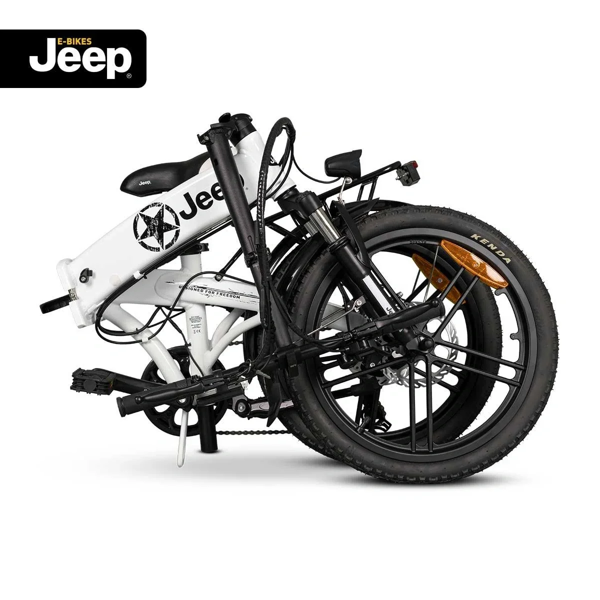 Unisex Fold E-Bike , 20 Zoll, 6-Gang Kettenschaltung, white, Falt-E-Bike FR 7011 - 9