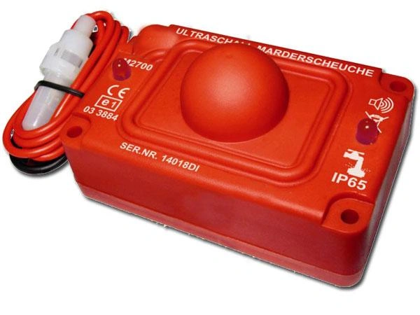 Sinus Ultraschall Marderabwehr mit 360° Winkelradius wasserdicht - 1