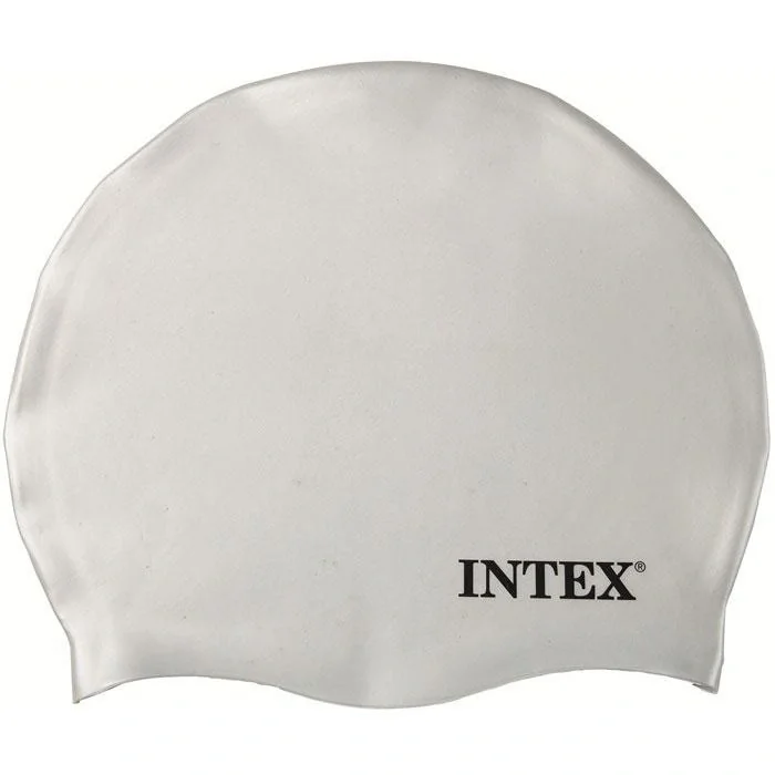 Silikon-Badekappe-Weiß - 1