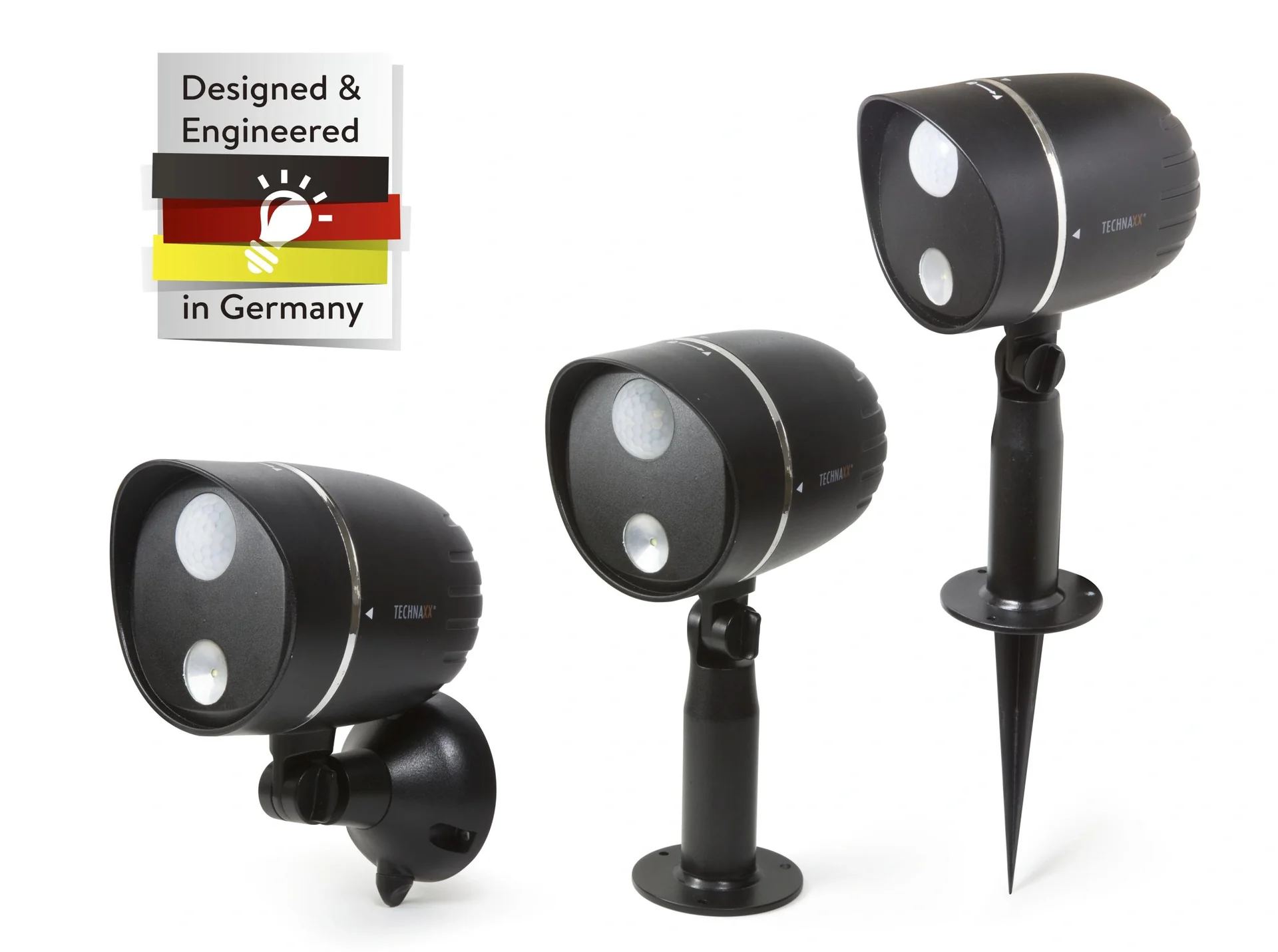 Batteriebetriebe LED Außenleuchte mit PIR Bewegungserkennung - 2