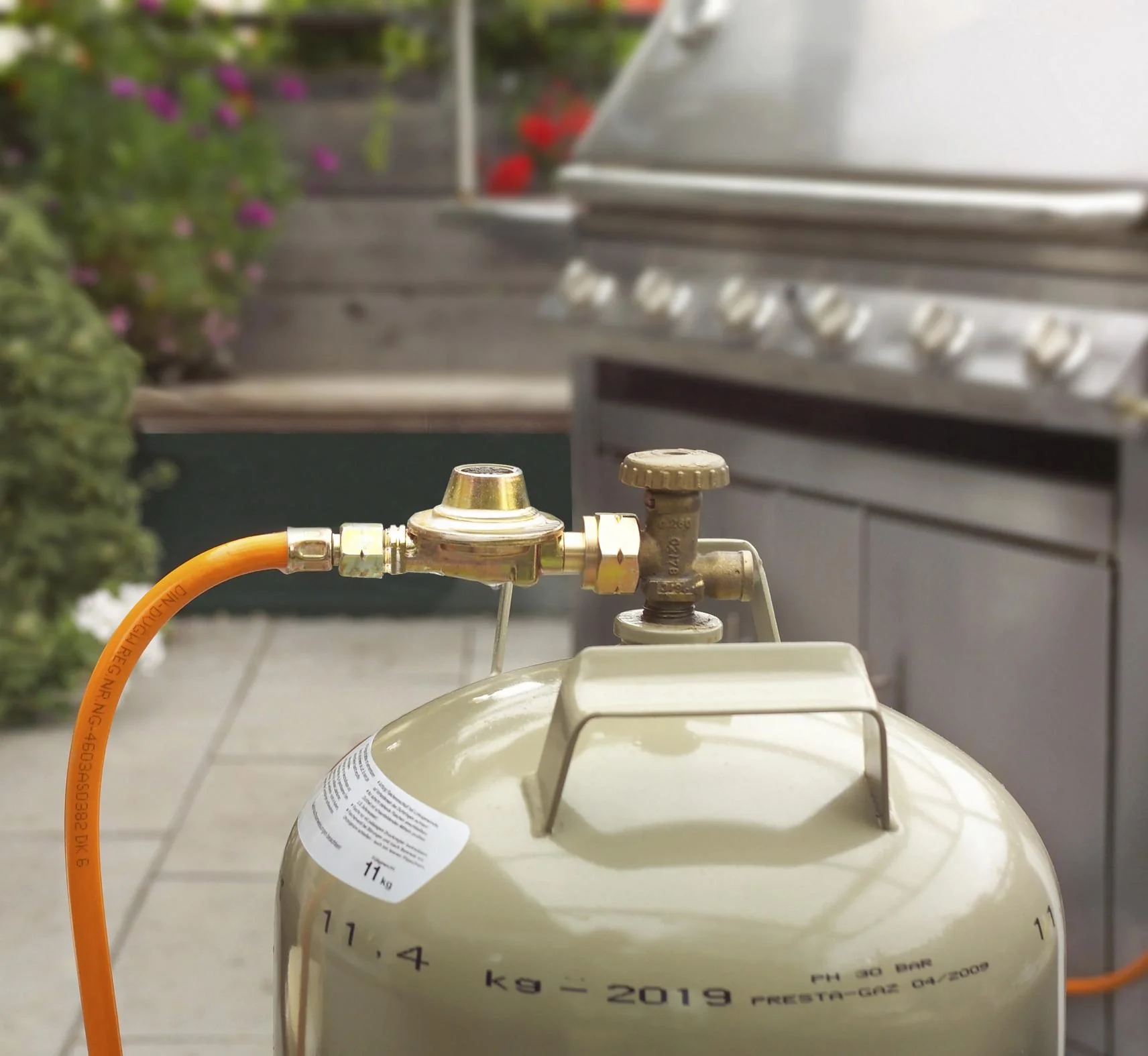 Gasschlauch 2 Meter 1/4 - 2