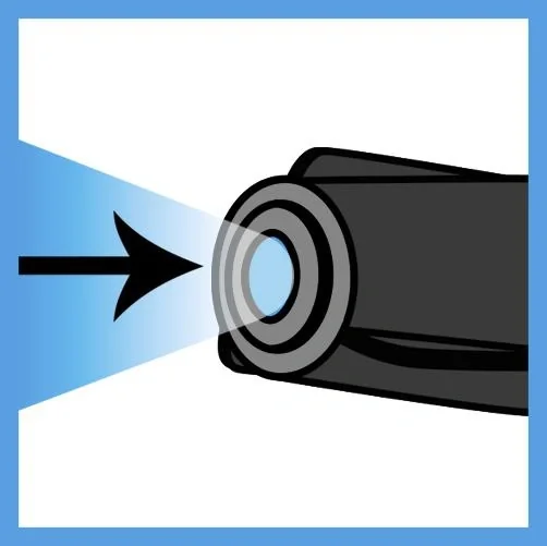 Reparaturstift 5 g MGS für Porzellan inklusive blauem LED-Licht, weiß - 5