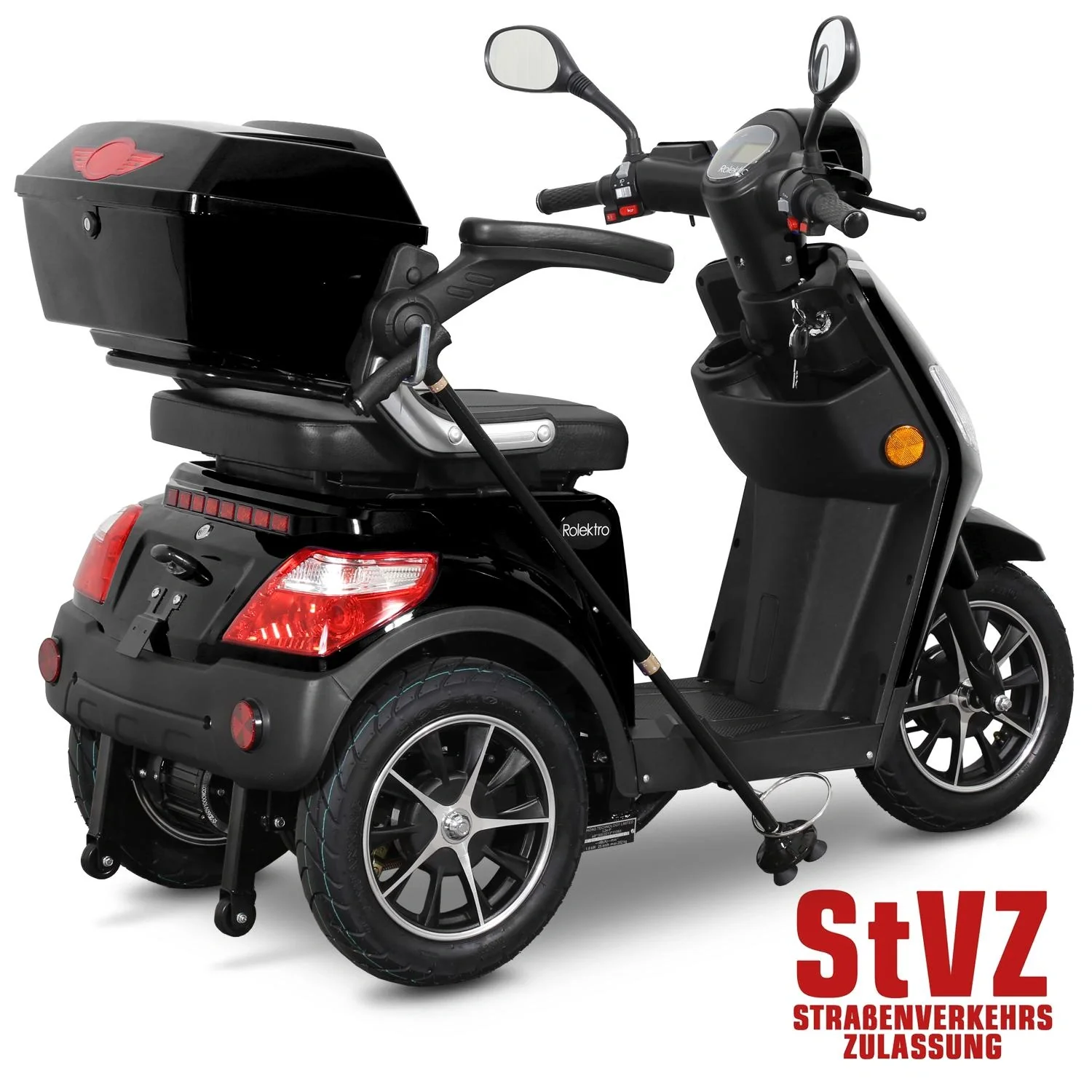 E-Trike 25 V.2, schwarz - 9