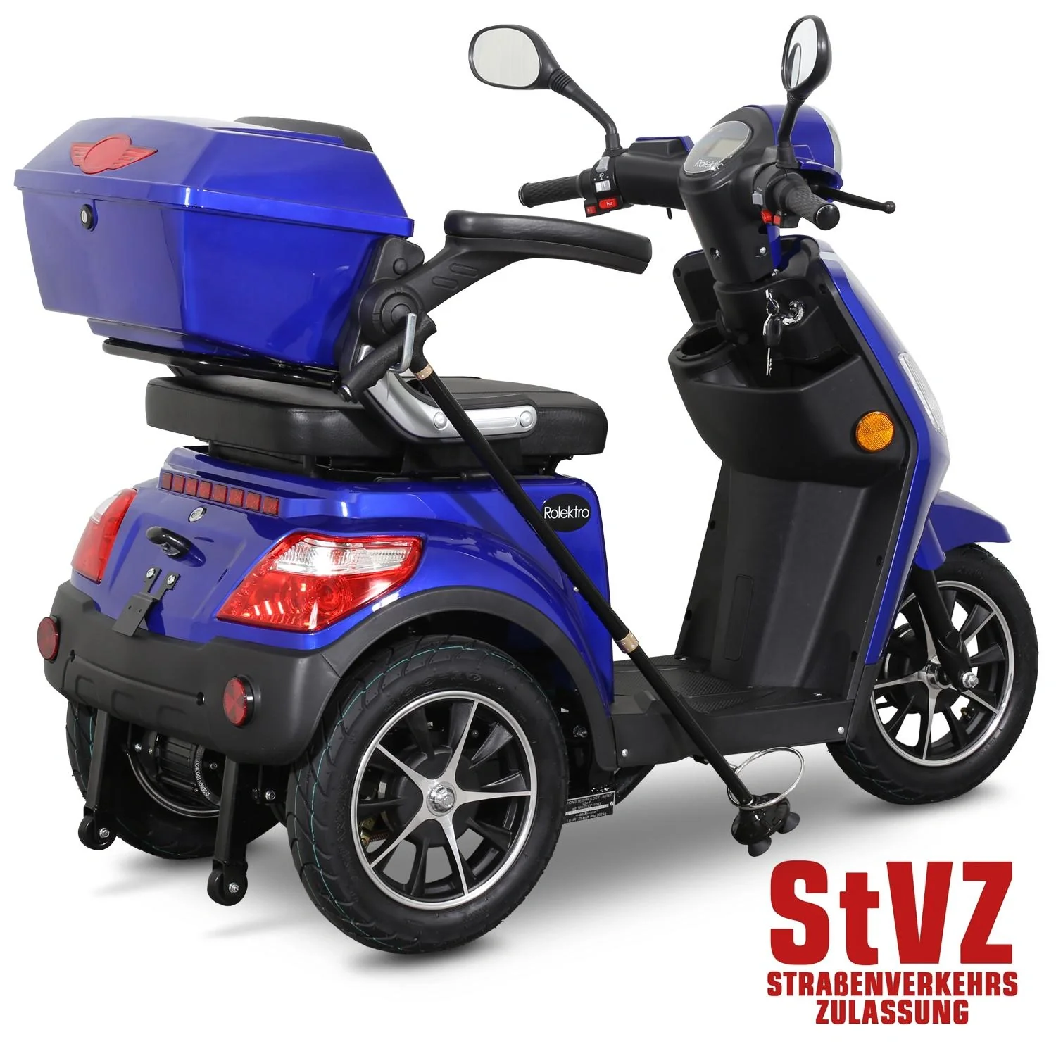 E-Trike 25 V.2, blau - 9