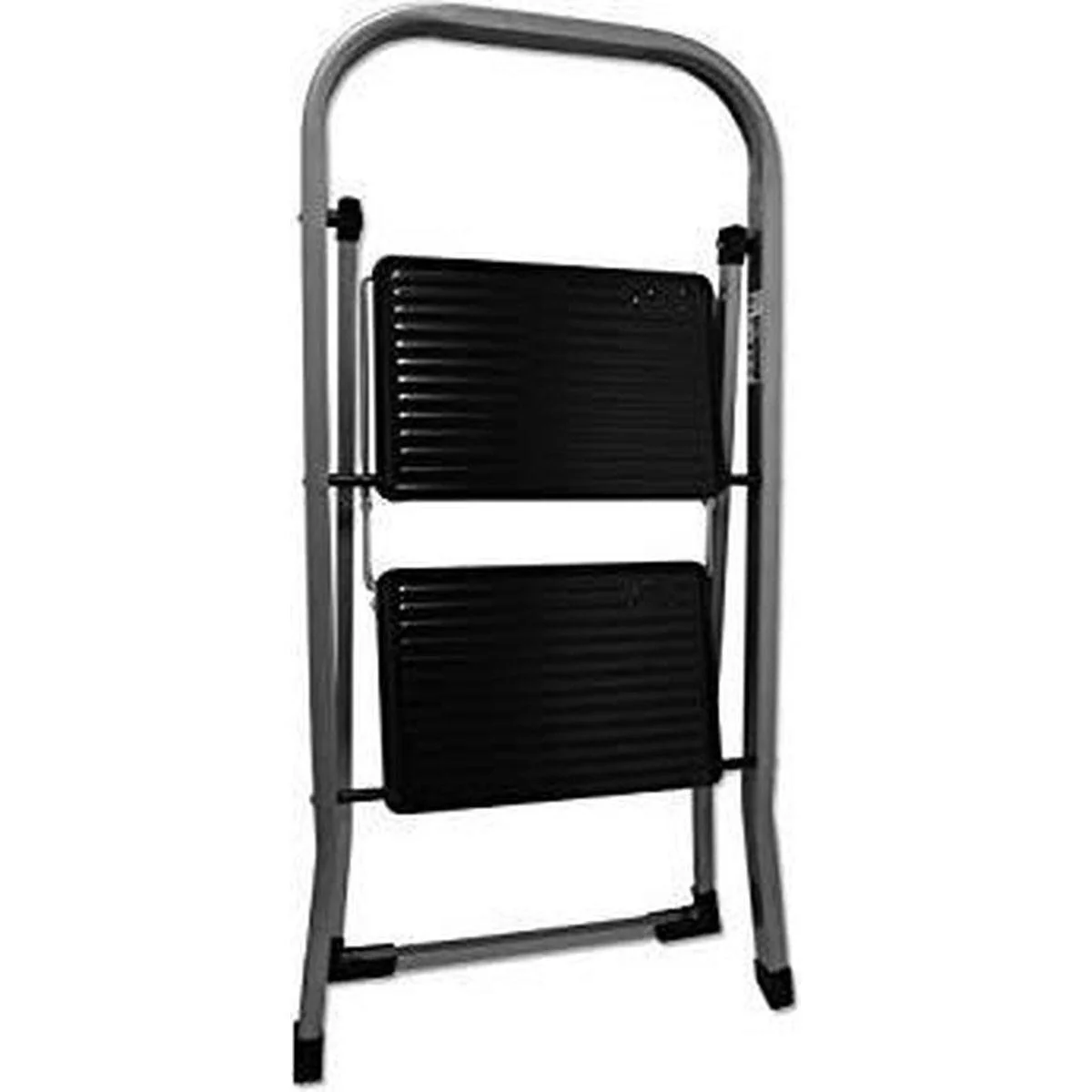 Excellent Houseware klappbare Küchentreppe - 2 Stufen - Bis zu 150kg - Metall - 3