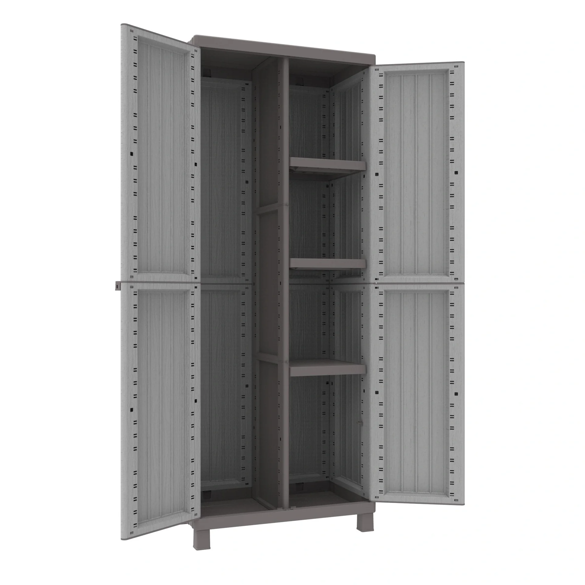 C-Wood 3680 Kunststoff-Spindschrank für den wettergeschützten Außen- und Innenbereich - 1