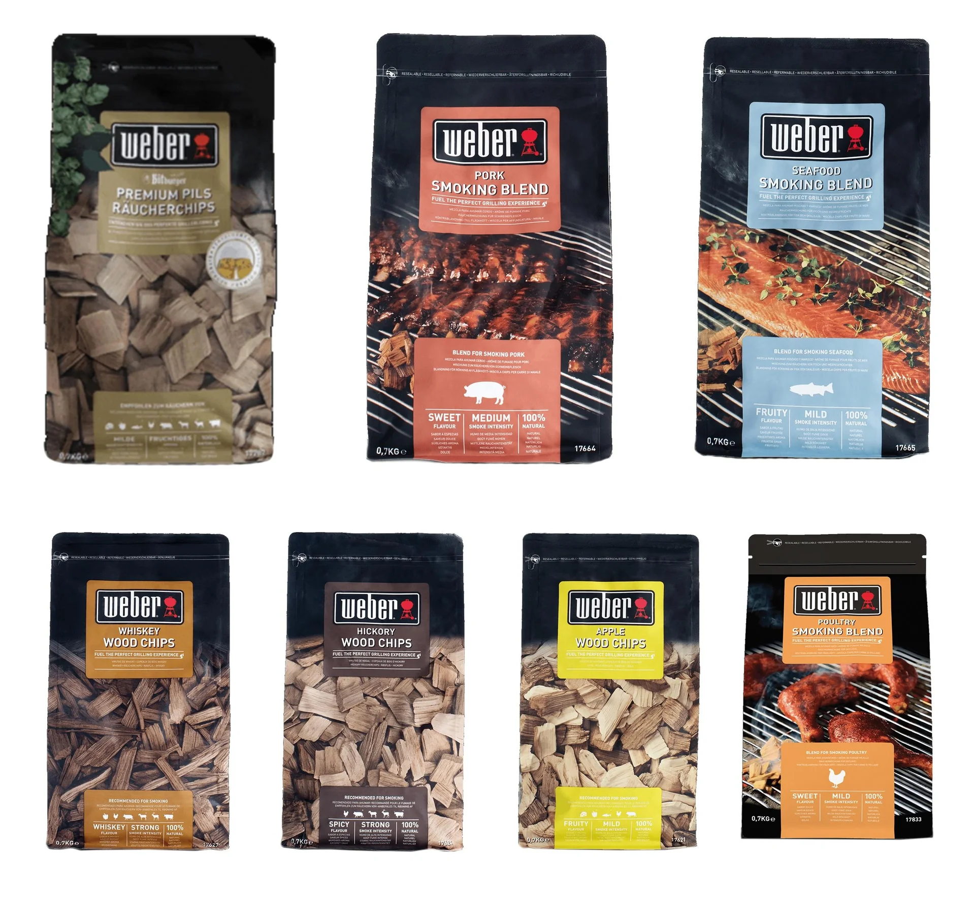 Räucherchips Poultry, 700 g - 2