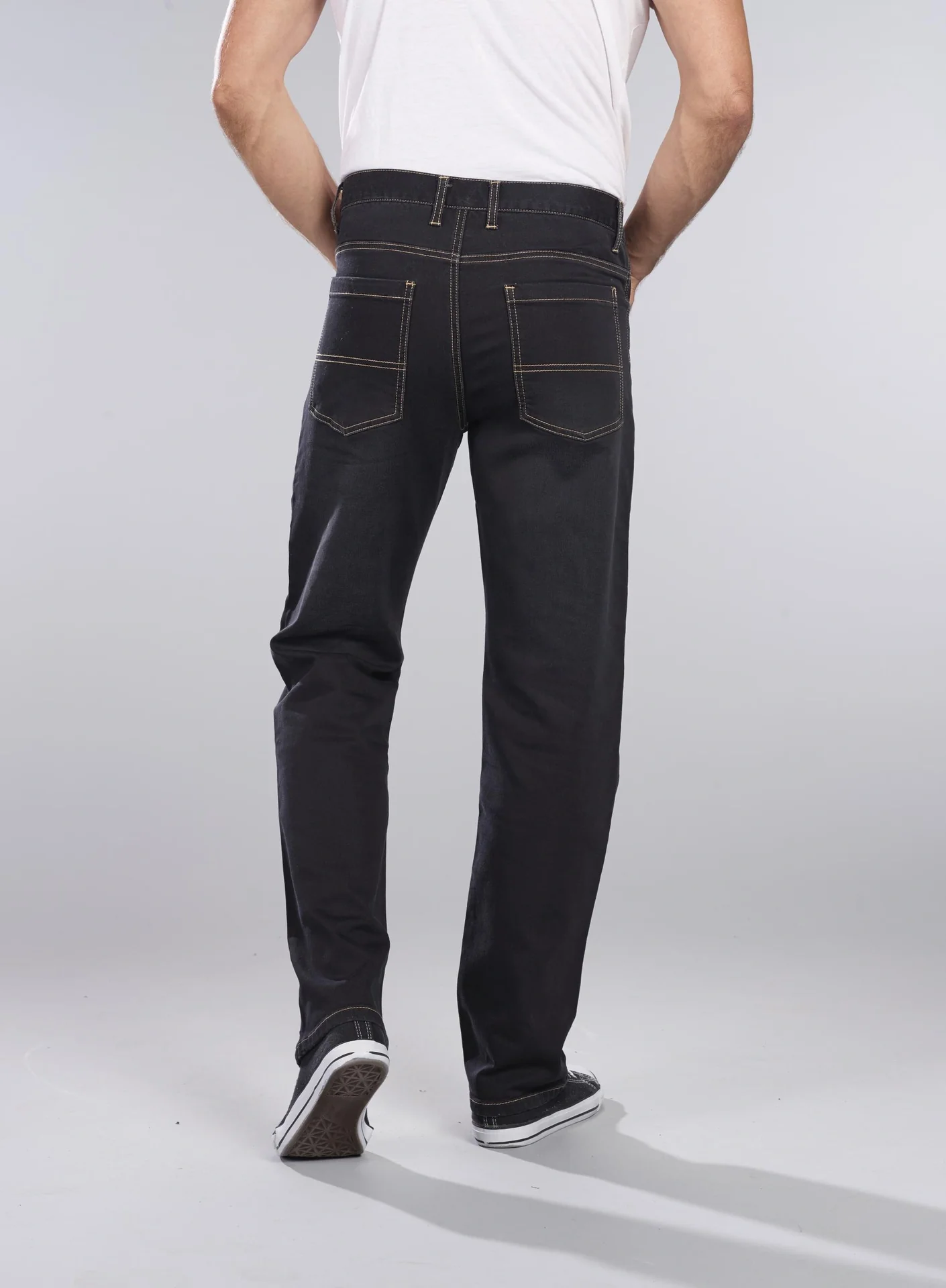 Joggpants aus Stretchdenim, Farbe schwarz, Gr.54 - 11