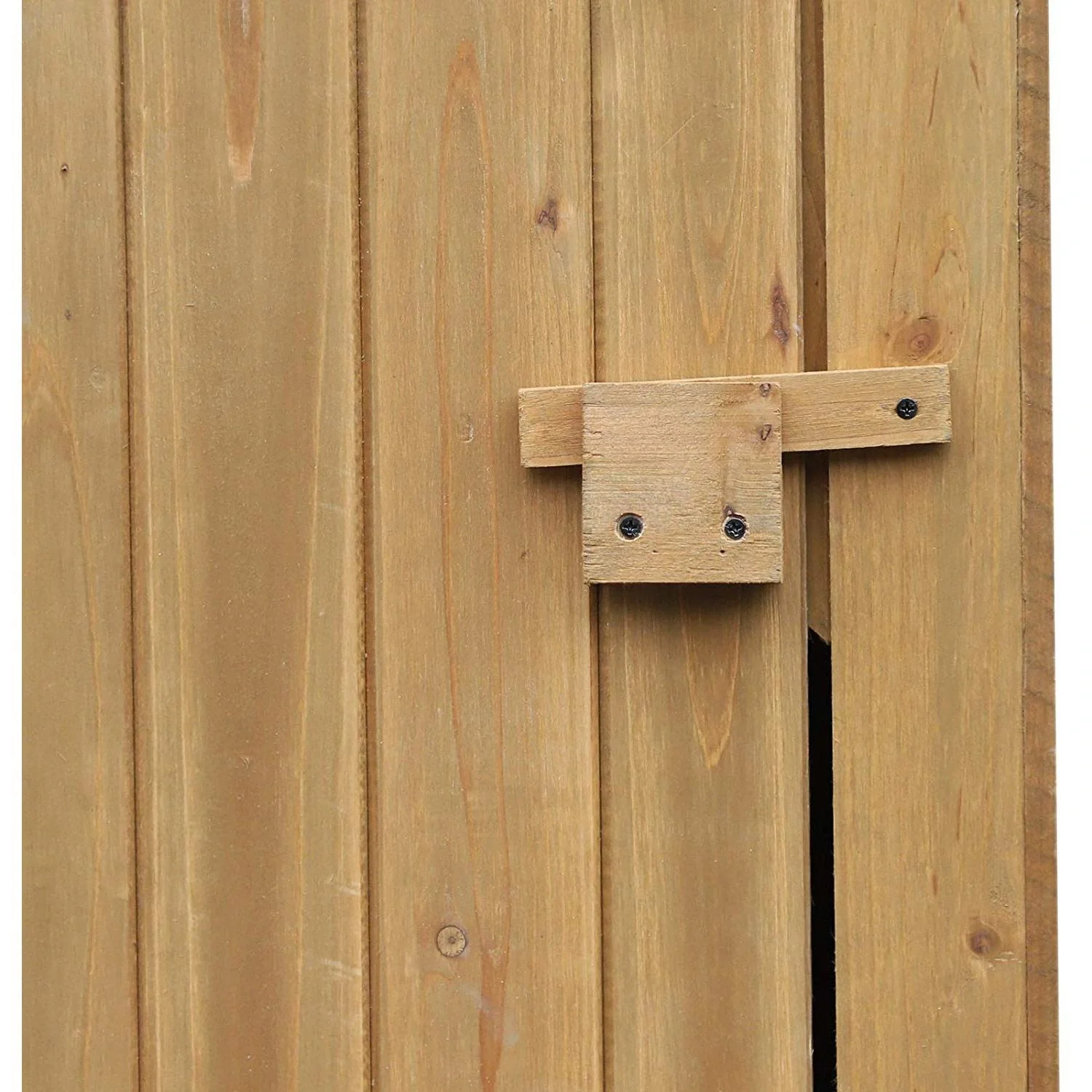 Gartenschrank mit Bitumenpappe - 1