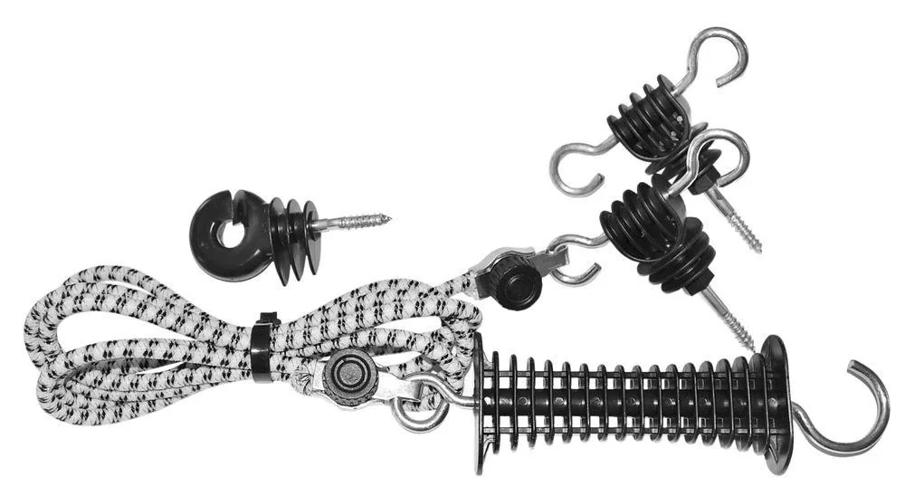 Gummi Elektroseil 25m, 7 mm, 3 x 0,30mm Niro - 1