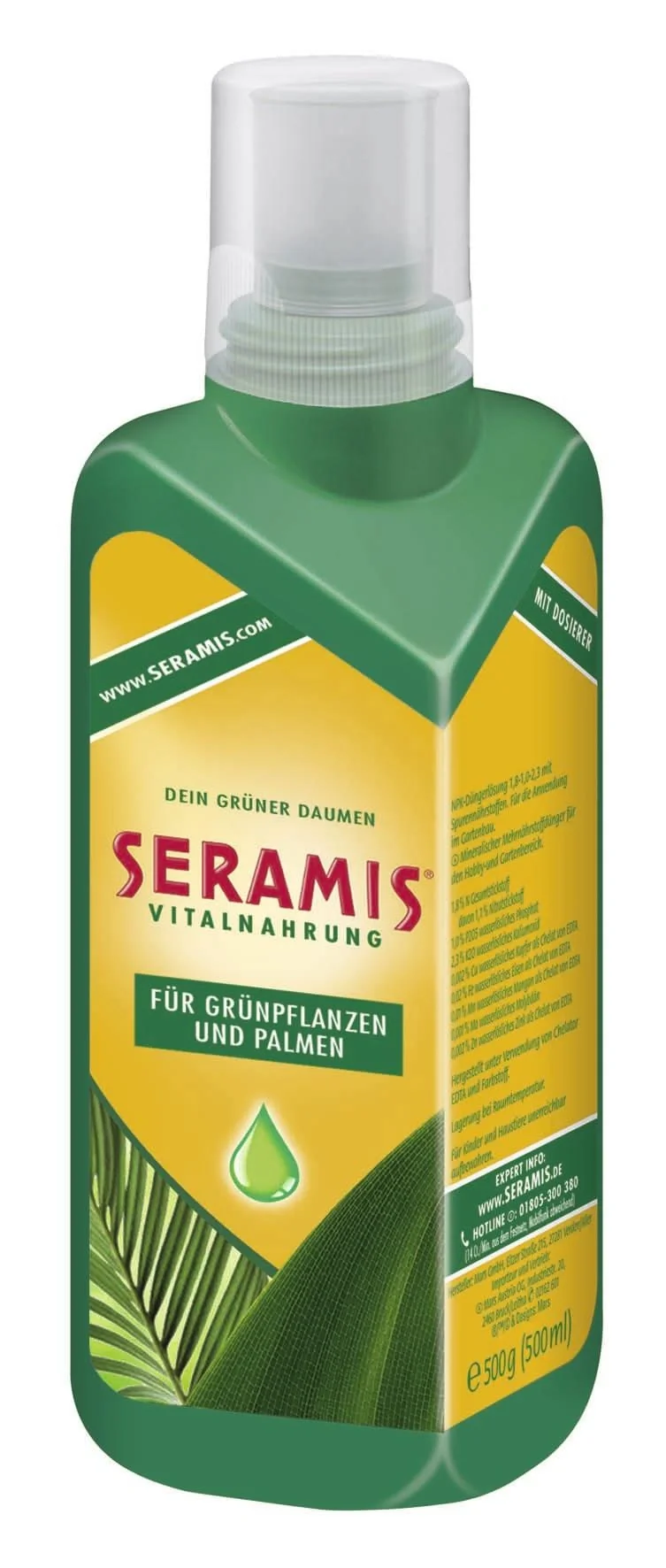 Vitalnahrung für Grünpflanzen und Palmen - 500 ml - 2