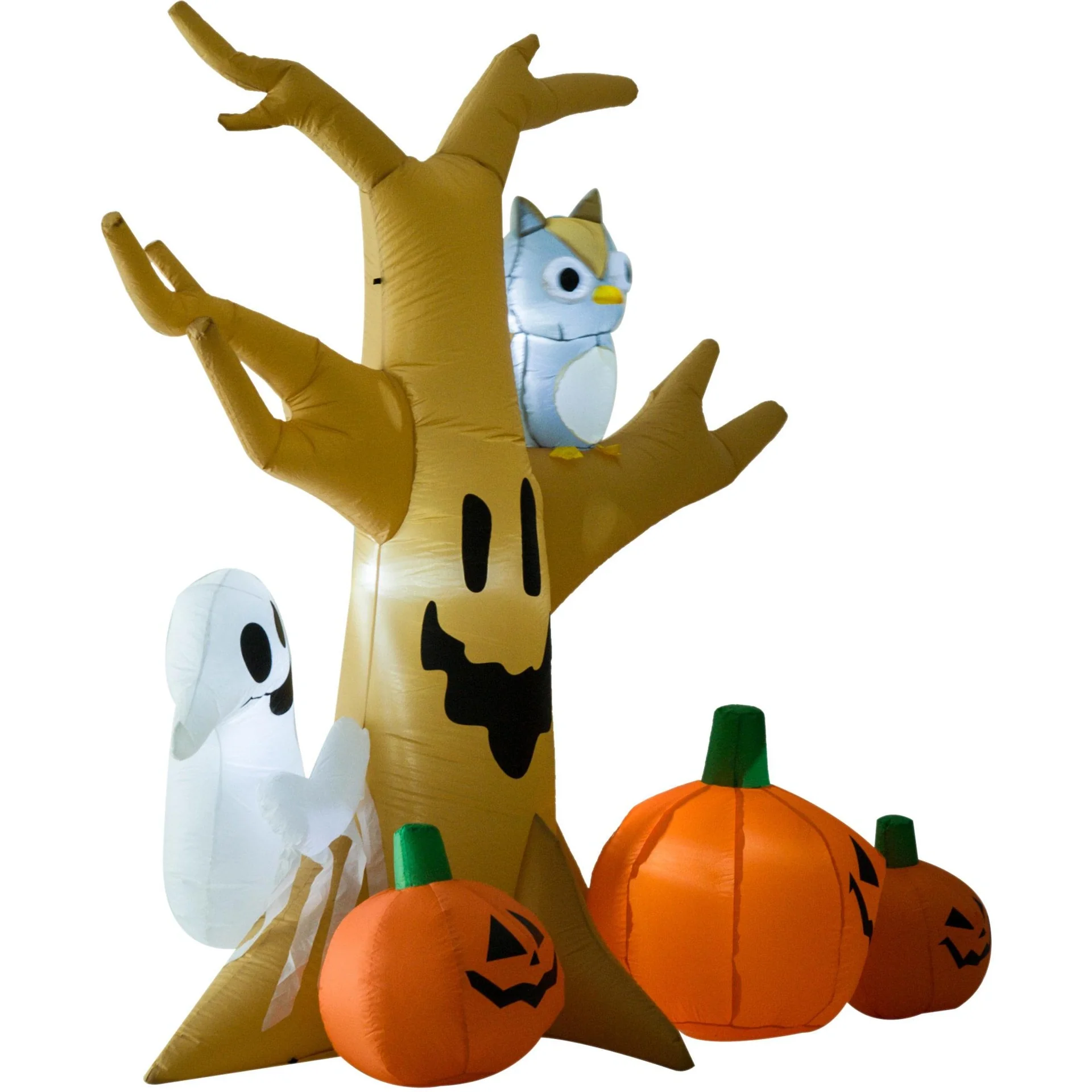 Halloween aufblasbarer Spukbaum mit Beleuchtung 240 cm - 5