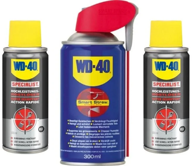 WD40 Universalspray Smartstraw, 300 ml inkl. 2 Rostlöser, 100 ml - 1