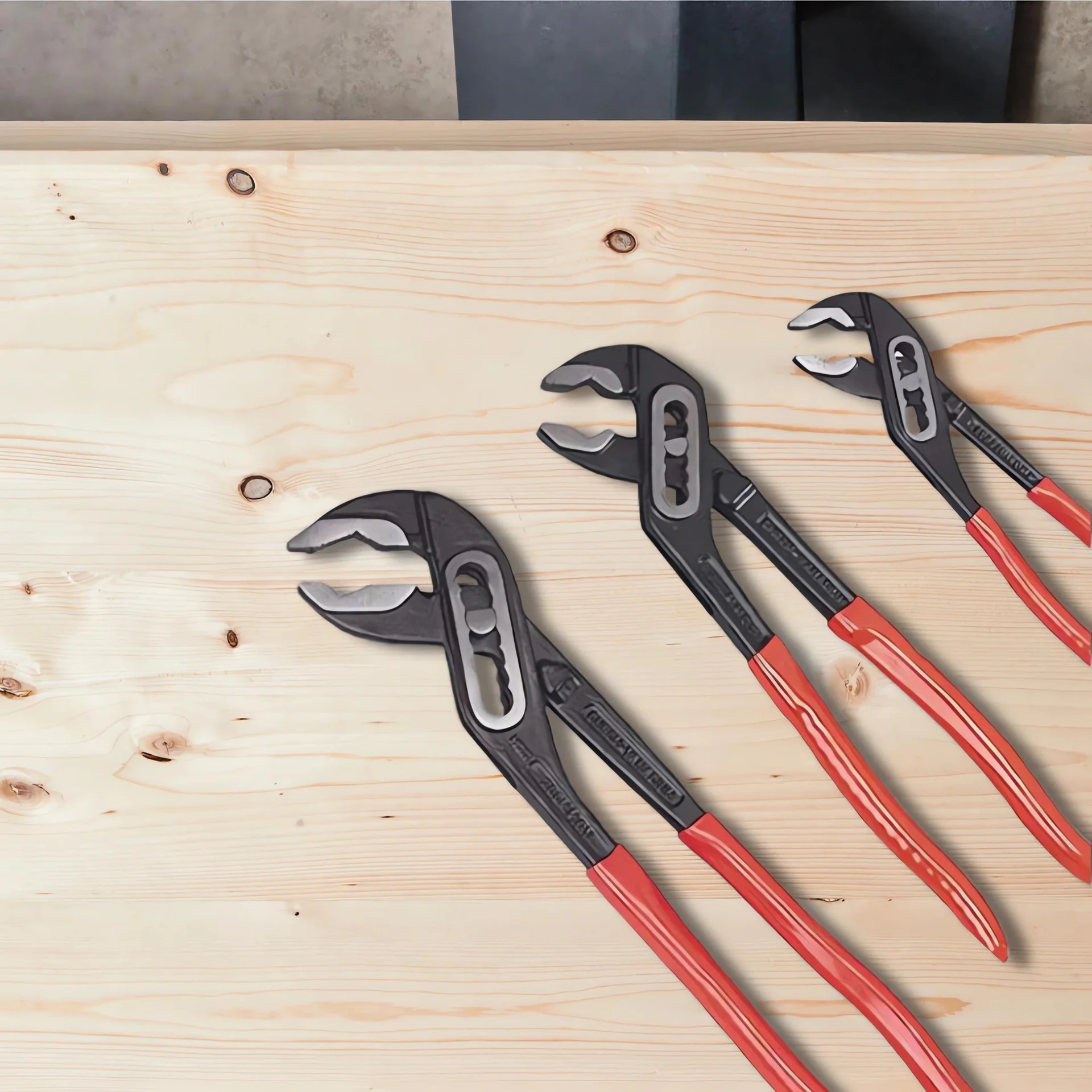 Wasserpumpenzangen Satz Cr-V 3-teilig - 3