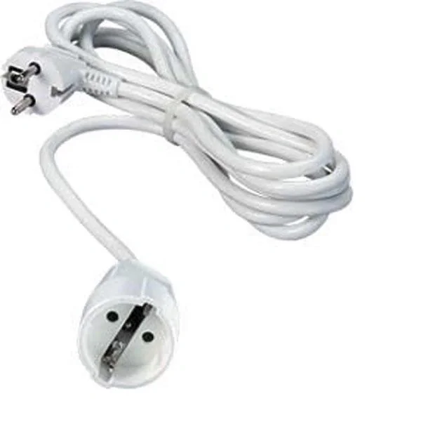 3m Verlängerungskabel, weiß - 1